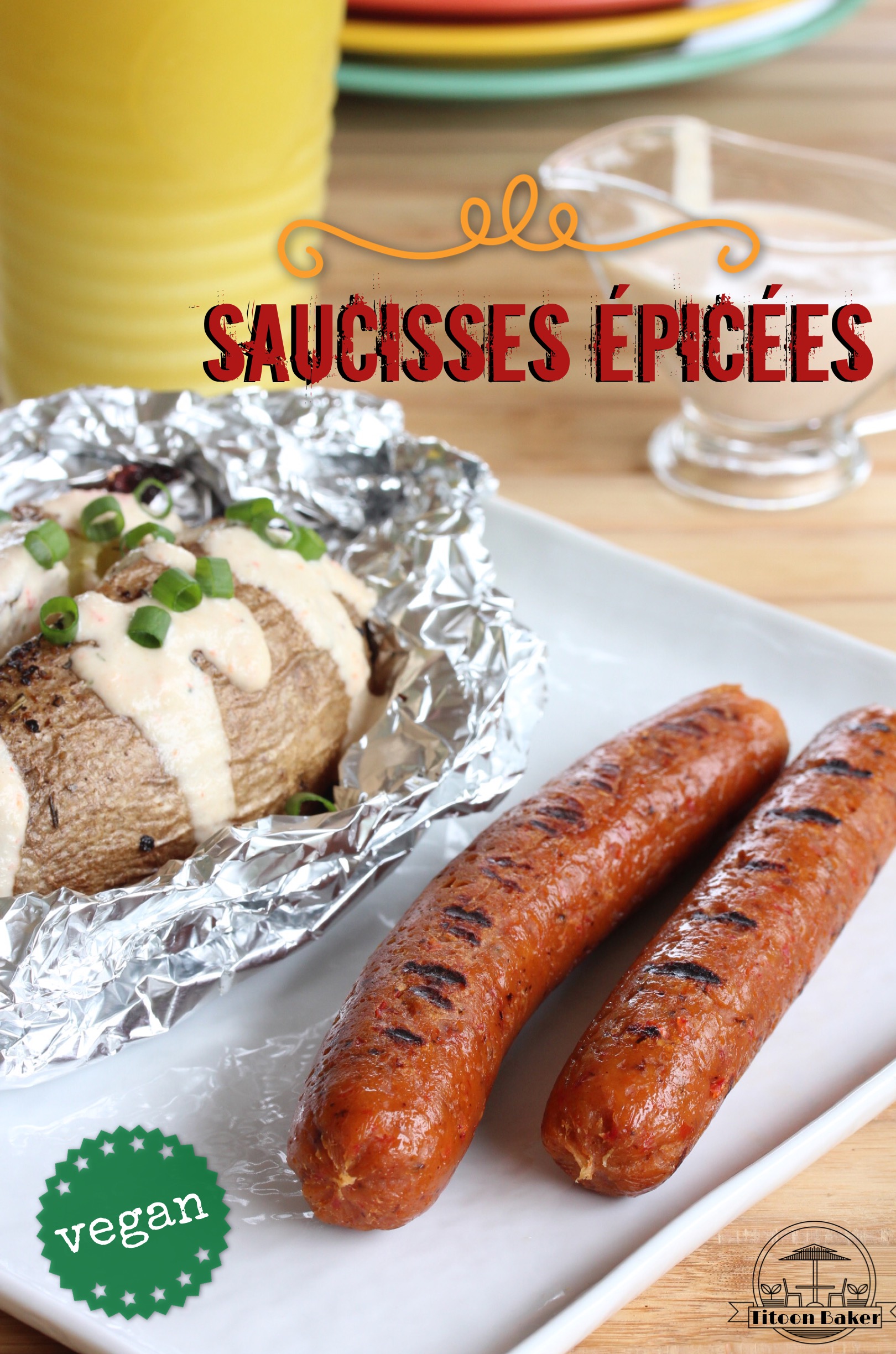 saucisse épicée vegan créole