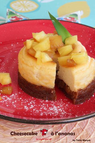 cheesecake ananas la vache qui rit