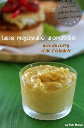 sauce mayonnaise curry échalote composer des burgers