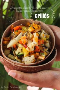 légumes antillais grillés cuisson des légumes