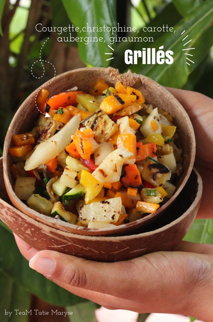 légumes antillais grillés