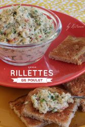 rillettes de poulet créole