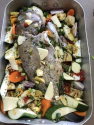 Mérou au four antillais
