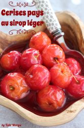 Cerises pays au sirop