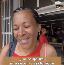 micro-trottoir saison cyclonique Martinique Antilles