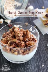 muesli choco pop corn antillais gouters d'enfants