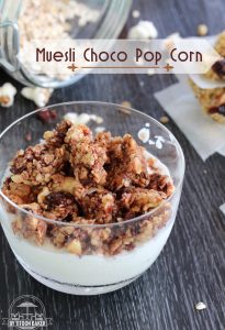 muesli choco pop corn antillais gouters d'enfants