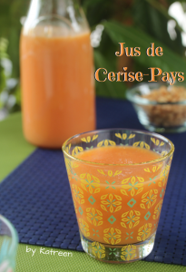 jus de cerise-pays Martinique Guadeloupe