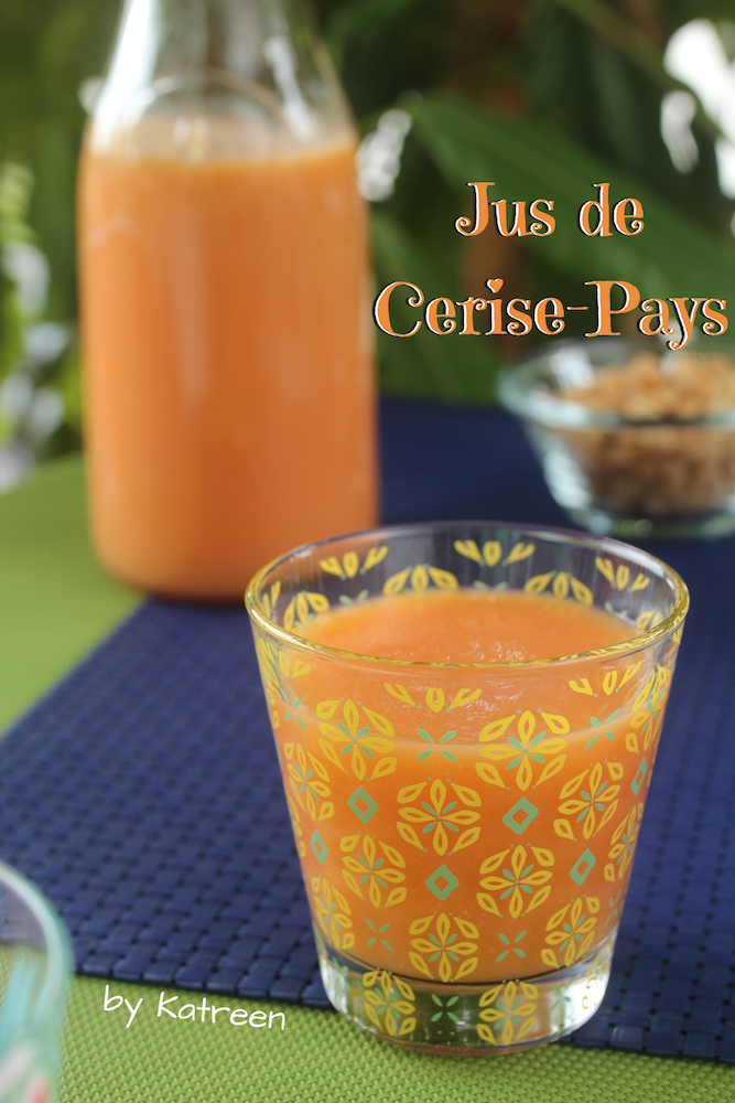 jus de cerise-pays Martinique Guadeloupe