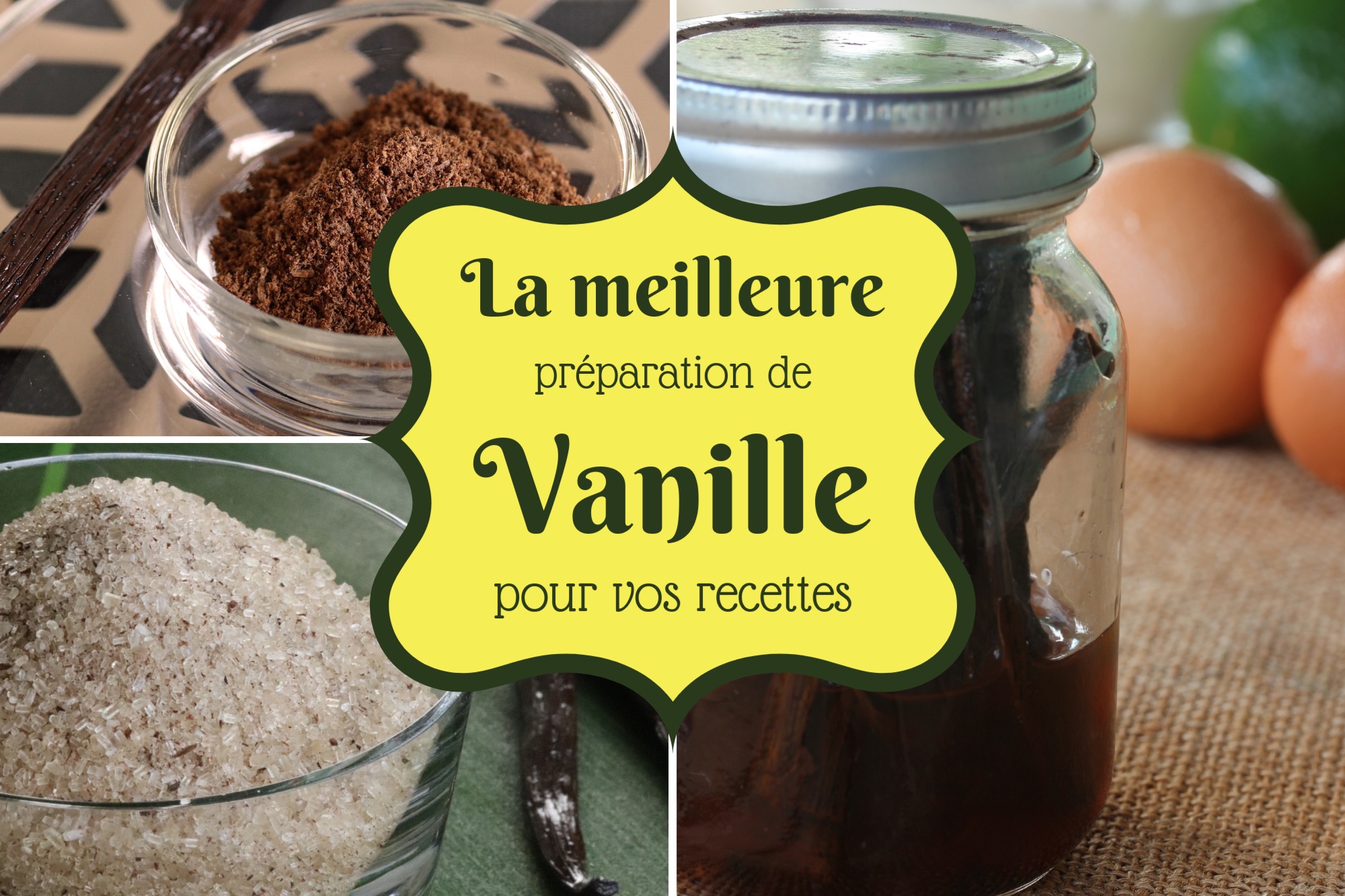 préparations de vanille Martinique Antilles