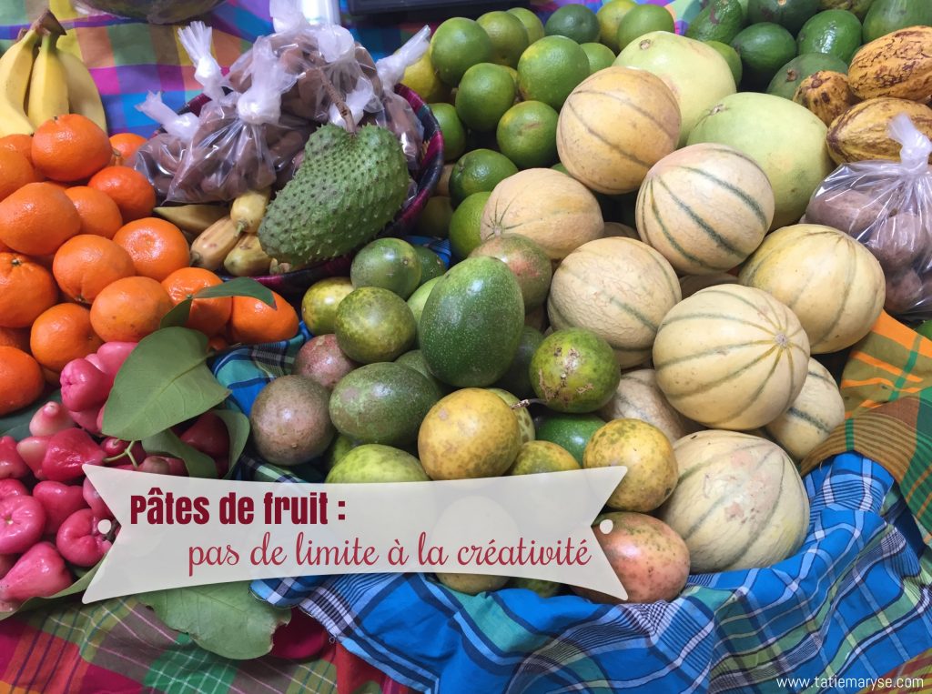 pâtes de fruits