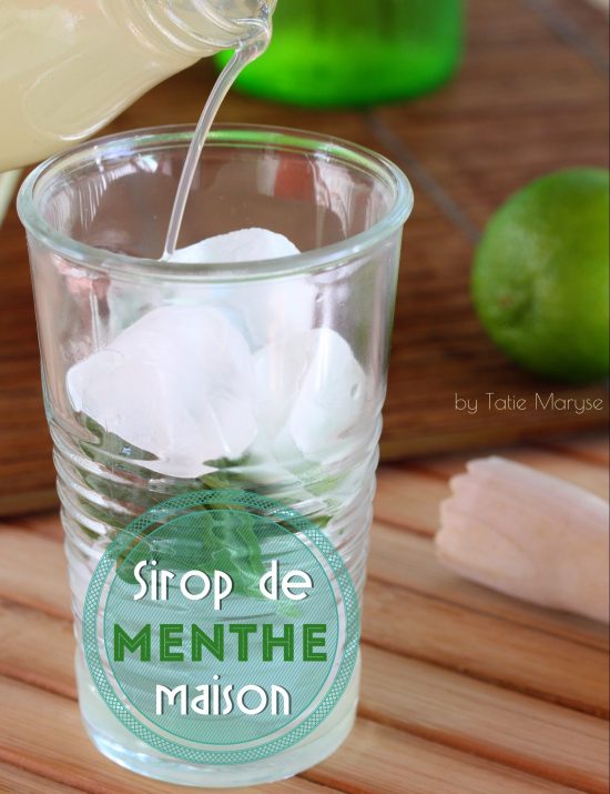 sirop de menthe