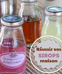 Faire sirops maison