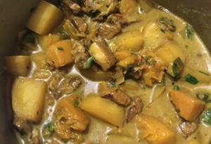 recette curry créole