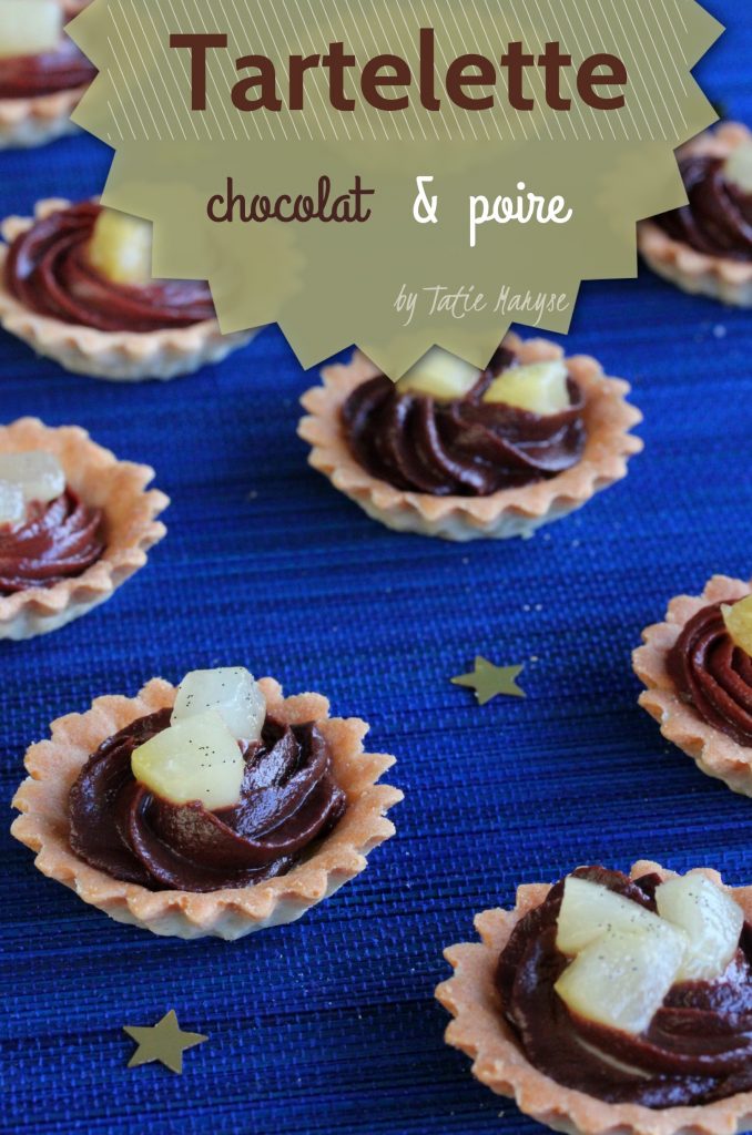 tartelette chocolat poire