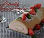 buche mousse fraise