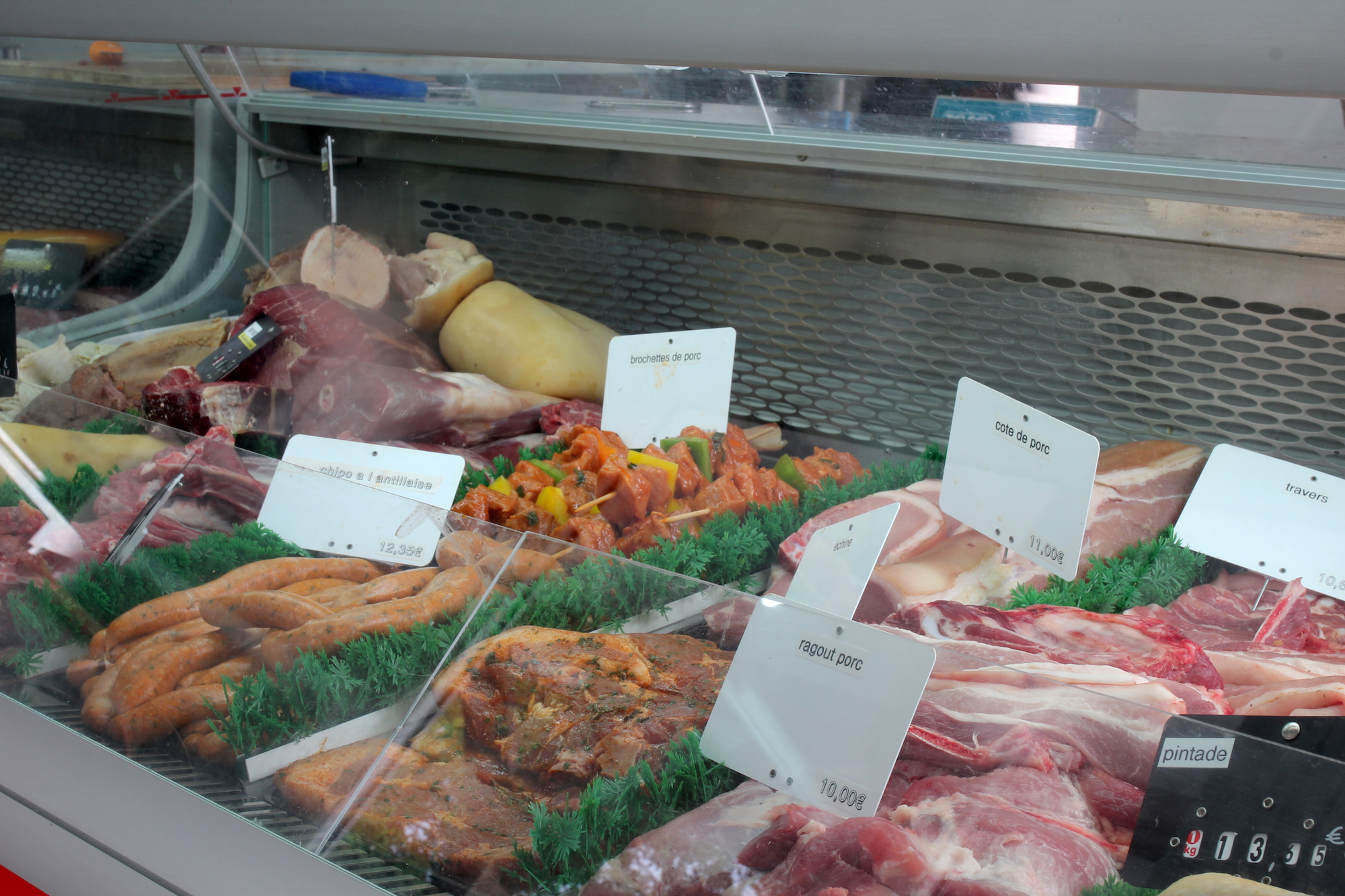 viande de porc cochon boucherie Antilles