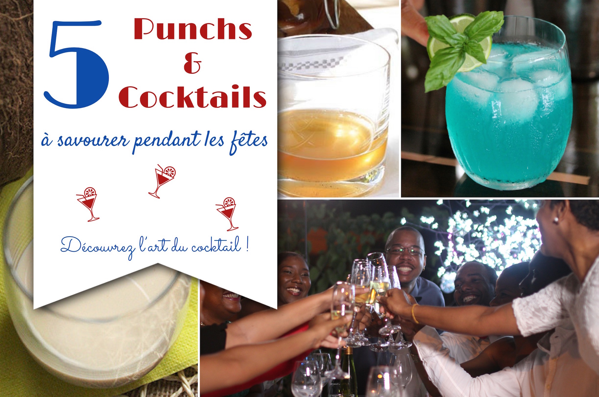 5 punchs et cocktails pour les fêtes
