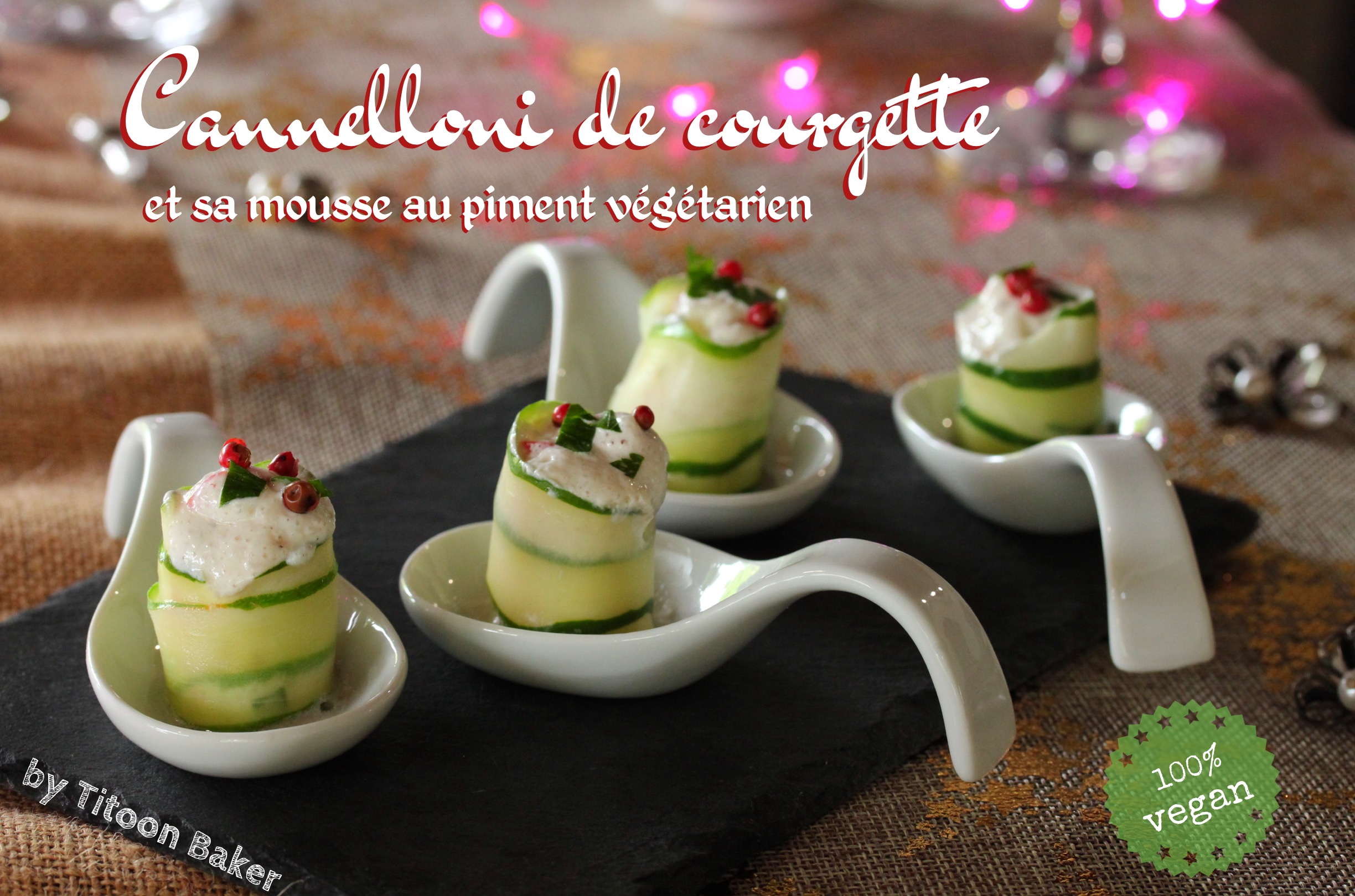 réveillon sans se ruiner cannelloni de courgette à la crème menu de fêtes plus léger