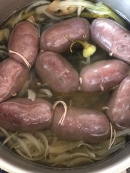 réchauffer boudin créole