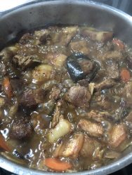 ragoût de cochon antillais