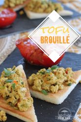 tofu brouillé Antillais