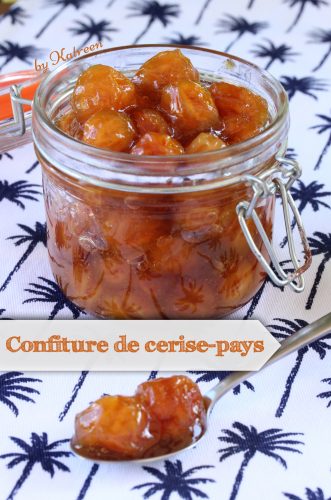 confiture cerise-pays Martinique cadeaux gourmands