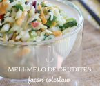 méli mélo crudités coleslaw Guadeloupe