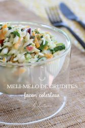 méli mélo crudités coleslaw Guadeloupe