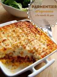 Parmentier d'igname créole