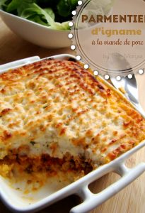 Parmentier d'igname créole