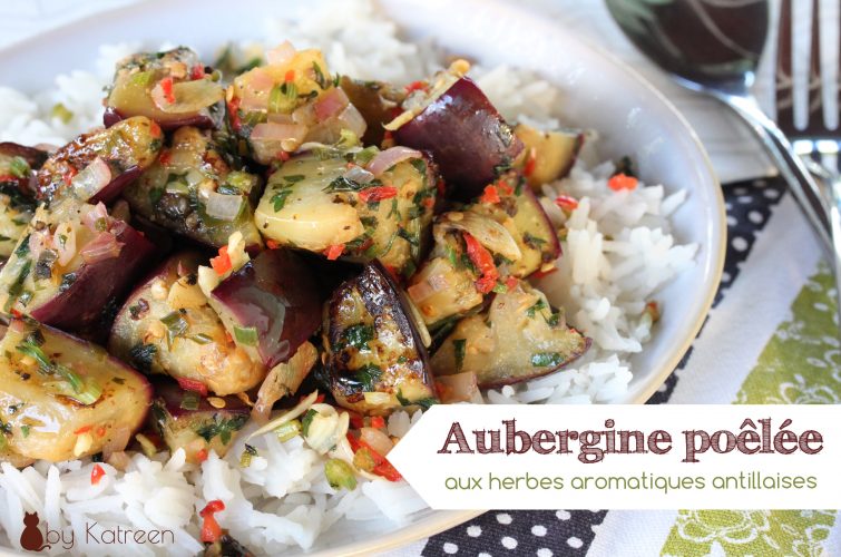 aubergine poêlée Guadeloupe cuisson des légumes