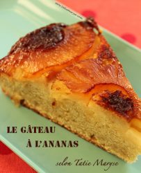 gâteau à l'ananas antillais