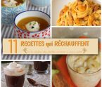 11 recettes qui réchauffent