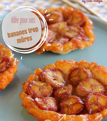 🎥 Recette de la TARTE TATIN à la BANANE, by Tatie Maryse
