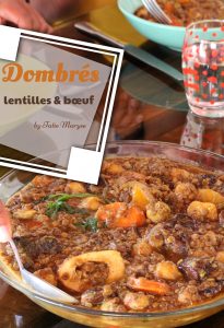 dombrés lentilles boeuf créole