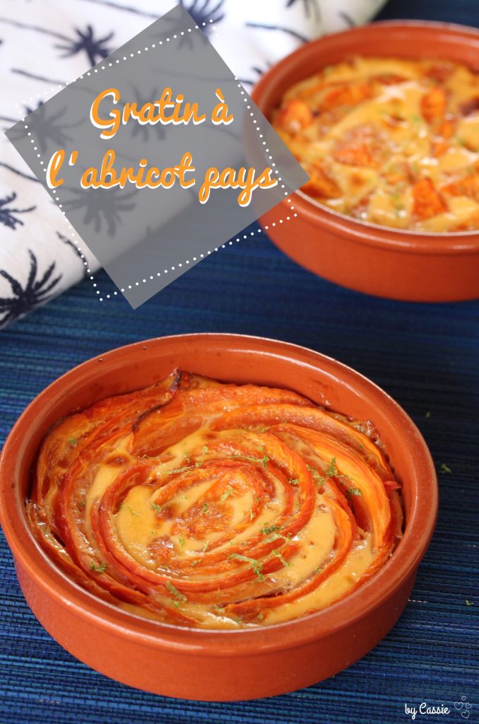 Gratin à l'abricot pays 