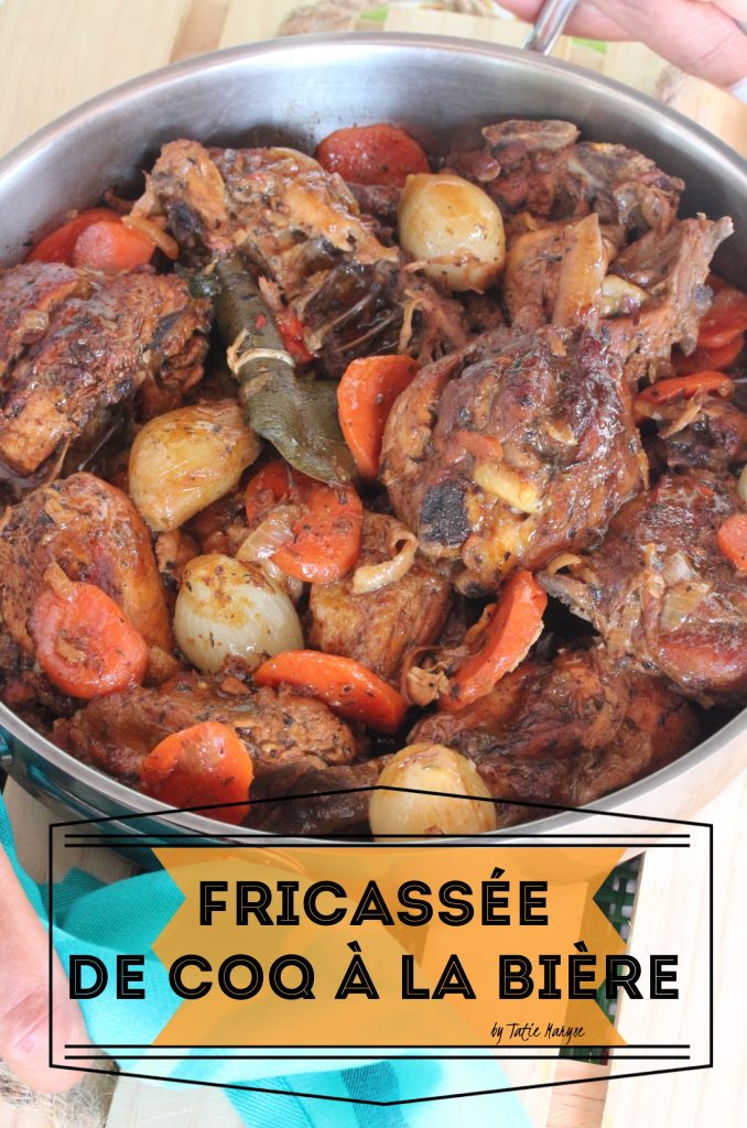 Fricassée de coq à la bière