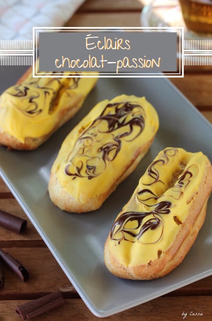 Eclairs chocolat passion