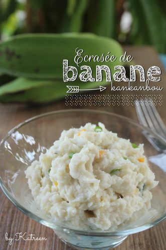 écrasée de banane kankanbou cuisson des légumes