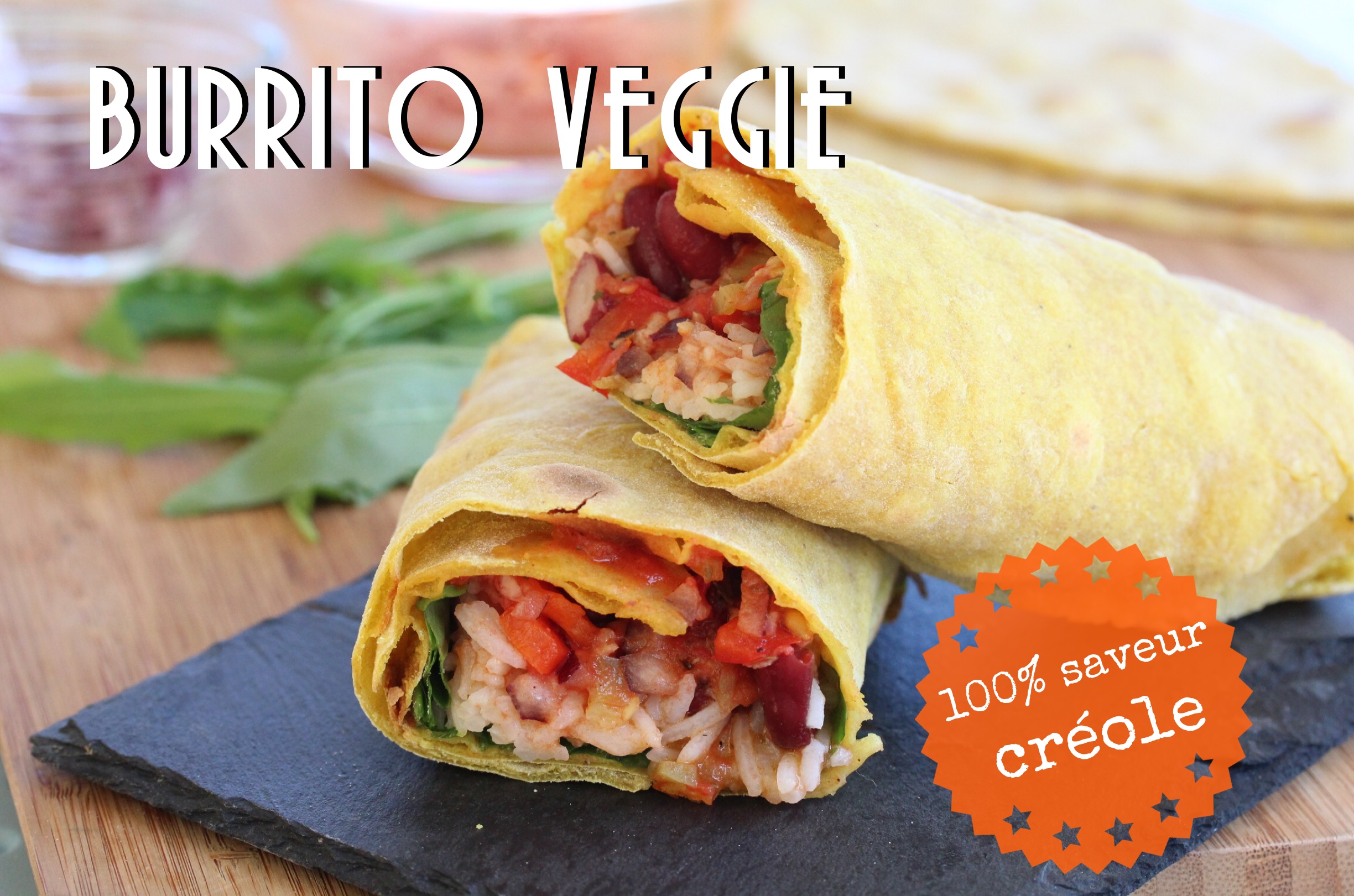 burrito 100% vg créole légumes secs légumineuses et céréales