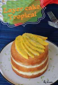 Layer cake tropical