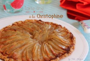 tarte fine à la christophine légumes antillais