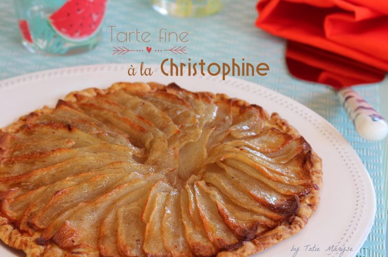 tarte fine à la christophine légumes antillais