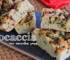 focaccia aux aromates pays Antillaise