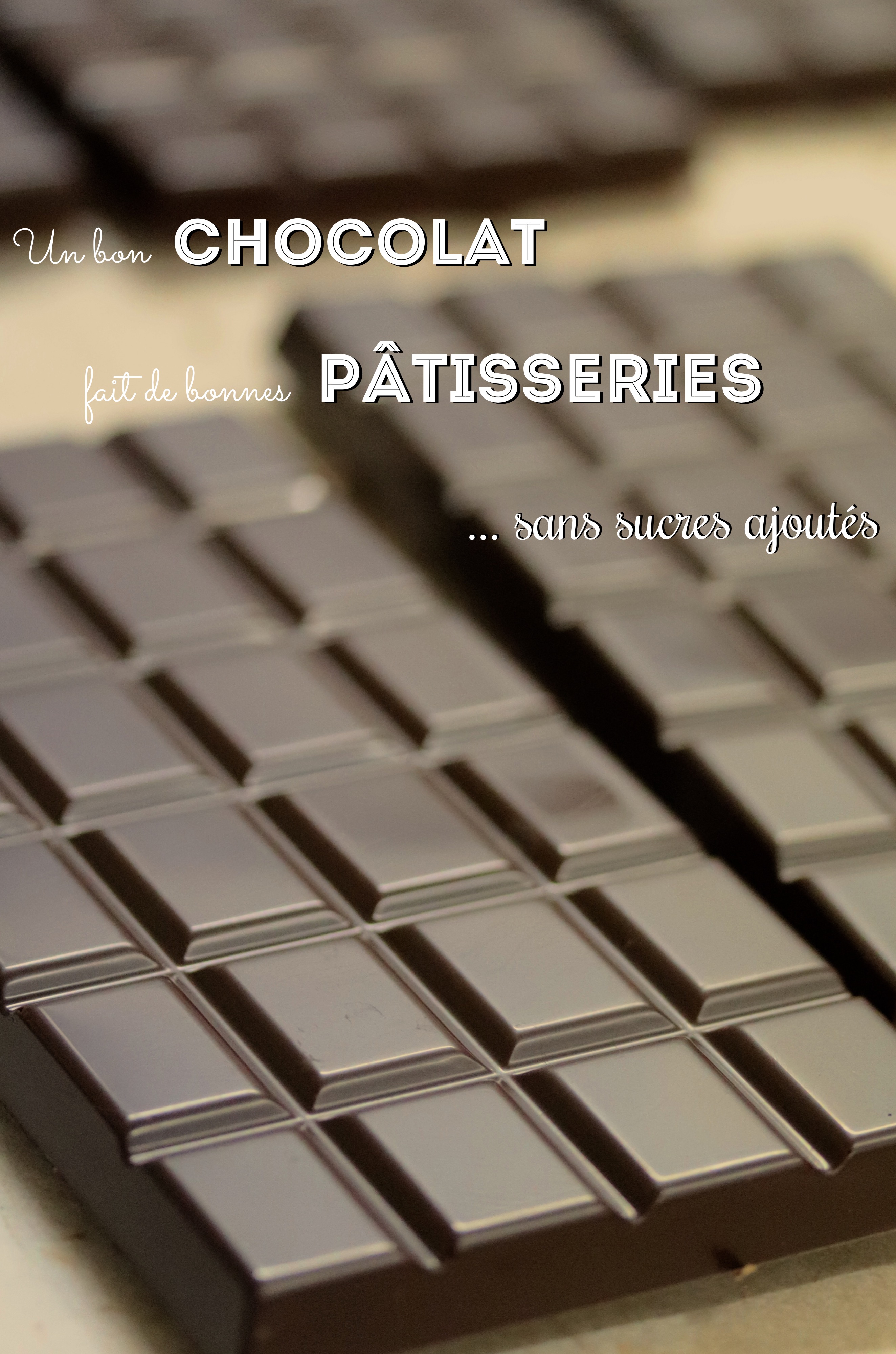 pâtisserie sans sucres ajoutés chocolat Martinique tablette