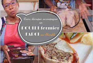 Poulet fermier farci au shrubb Madivial