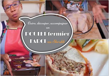 Poulet fermier farci au shrubb Madivial