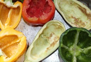 légumes farcis au poulet martinique