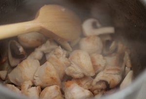 blanquette de poulet créole